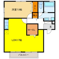 パークハイム　A・Bの物件間取画像